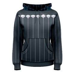 Pinstripe In Diamond Head Pins Pattern Women s Pullover Hoodie by emilyzragz