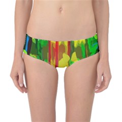 Abstract Vibrant Colour Botany Classic Bikini Bottoms by Sapixe