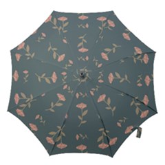 Florets Roses Rose Flowers Flower Hook Handle Umbrellas (medium) by Sapixe