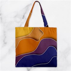 Autumn Copyspace Wallpaper Zipper Grocery Tote Bag by Sapixe