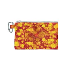 Christmas Star Advent Background Canvas Cosmetic Bag (small) by Sapixe