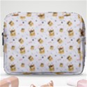 Doge Much Thug WOW Pattern Funny Kekistan Meme dog White Make Up Pouch (Large) View1