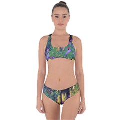 Hazy Morning Sunrise In My Rubio Garden Criss Cross Bikini Set by myrubiogarden