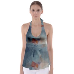 Triangle Geometry Trigonometry Babydoll Tankini Top by Mariart