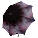 Eagle Nebula Wine Pink and Purple pastel Stars Astronomy Hook Handle Umbrellas (Large) View2