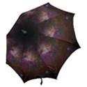 Orion Nebula star formation orange pink brown pastel constellation Astronomy Hook Handle Umbrellas (Large) View2