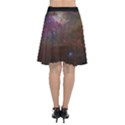 Orion Nebula star formation orange pink brown pastel constellation Astronomy Chiffon Wrap Front Skirt View2