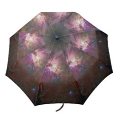 Orion Nebula Star Formation Orange Pink Brown Pastel Constellation Astronomy Folding Umbrellas by genx