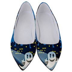 Halloween Ghosts Haunted House Women s Low Heels by Wegoenart