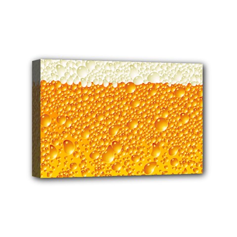 Bubble Beer Mini Canvas 6  X 4  (stretched) by Wegoenart