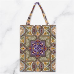 Vintage Drawing Ornament Classic Tote Bag by Wegoenart