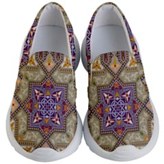 Vintage Drawing Ornament Kid s Lightweight Slip Ons by Wegoenart