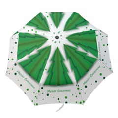 Fir Tree Christmas Christmas Tree Folding Umbrellas by Simbadda