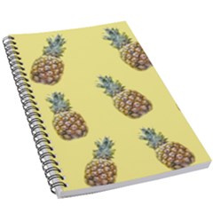 Pineapples Fruit Pattern Texture 5 5  X 8 5  Notebook New by Simbadda