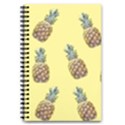 Pineapples Fruit Pattern Texture 5.5  x 8.5  Notebook New View1