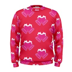 Christmas Red Pattern Reasons Men s Sweatshirt by Wegoenart