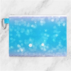 Background Abstract Christmas Snow Canvas Cosmetic Bag (xl) by Wegoenart