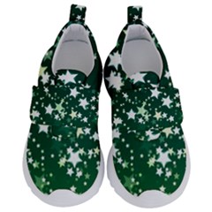 Christmas Star Advent Background Velcro Strap Shoes by Wegoenart