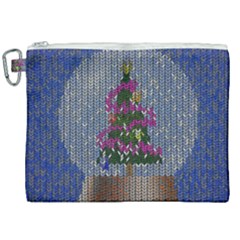 Christmas  Snow Canvas Cosmetic Bag (xxl) by Wegoenart