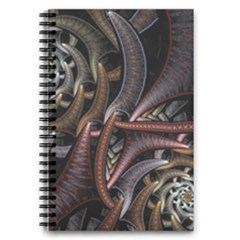 Geometry Math Fractal Art 5 5  X 8 5  Notebook New by Wegoenart