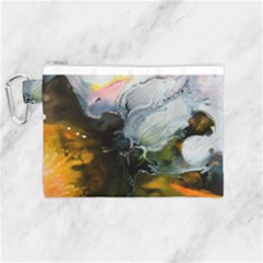Art Abstract Painting Abstract Canvas Cosmetic Bag (medium) by Wegoenart