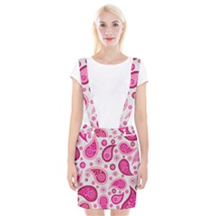 Paisley Pattern Art Background Braces Suspender Skirt by Wegoenart