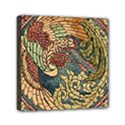 Wings Feathers Cubism Mosaic Mini Canvas 6  x 6  (Stretched) View1