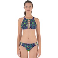 Abstract Art Background Perfectly Cut Out Bikini Set by Wegoenart