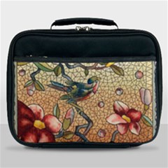 Flower Cubism Mosaic Vintage Lunch Bag by Wegoenart