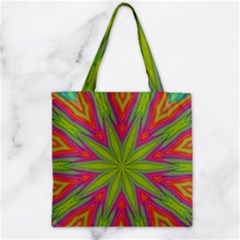 Abstract Art Abstract Background Zipper Grocery Tote Bag by Wegoenart