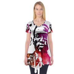 Befunky Mgclothingstore Jpg Short Sleeve Tunic  by mgfiretestedshop