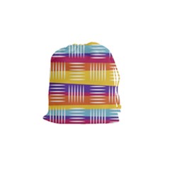 Art Background Abstract Drawstring Pouch (small) by Wegoenart