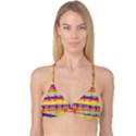 Art Background Abstract Reversible Tri Bikini Top View3