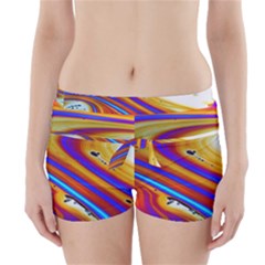 Abstract Architecture Background Boyleg Bikini Wrap Bottoms by Wegoenart