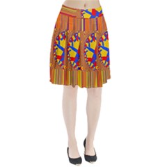 Graphic Design Graphic Design Pleated Skirt by Wegoenart