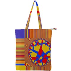 Graphic Design Graphic Design Double Zip Up Tote Bag by Wegoenart