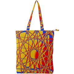 Graphic Design Graphic Design Double Zip Up Tote Bag by Wegoenart