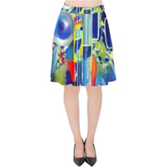 Twilight Bass No  2 Velvet High Waist Skirt by Azure