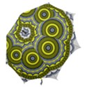 Mandala Pattern Round Ethnic Hook Handle Umbrellas (Medium) View2