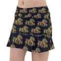 Dragon Motif Print Pattern Tennis Skirt View1