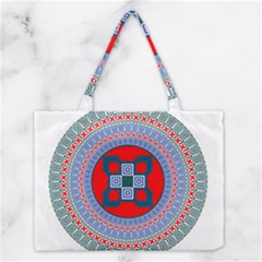 Design Circular Aztec Symbol Medium Tote Bag by Pakrebo