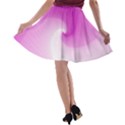 Abstract Spiral Pattern Background A-line Skater Skirt View2