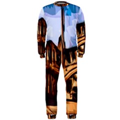Street Architecture Building Onepiece Jumpsuit (men)  by Pakrebo