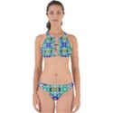 Mosaic Triangle Symmetry Perfectly Cut Out Bikini Set View1