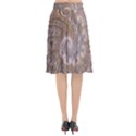 Fractal Art Pattern 3d Artwork Flared Midi Skirt View2