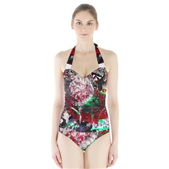 Dedelion Halter Swimsuit by bestdesignintheworld