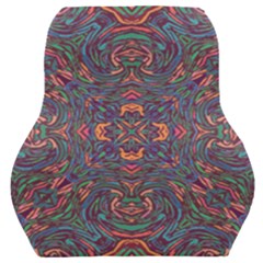 Tile Repeating Colors Textur Car Seat Back Cushion  by Pakrebo