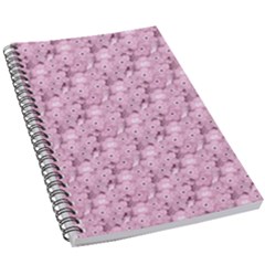 Texture Flower Background Pink 5 5  X 8 5  Notebook by Pakrebo