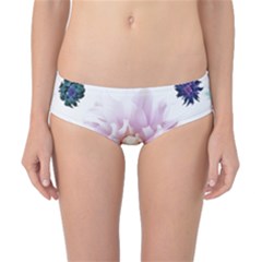 Abstract Transparent Image Flower Classic Bikini Bottoms by Pakrebo