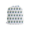Apu Apustaja with banana phone Wall eyed Pepe the frog Pattern Kekistan Drawstring Pouch (Large) View1
